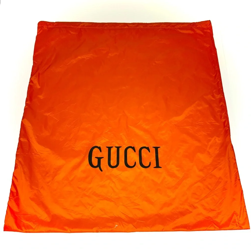 GUCCI Off The Grid Backpack Econyl Orange GG Logo Sustainable Rucksack Luxurious - Picture 16 of 16